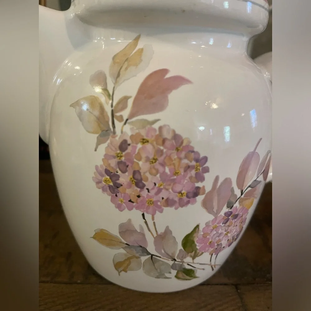Vintage Sommerhuber Austria Hydrangea Teapot